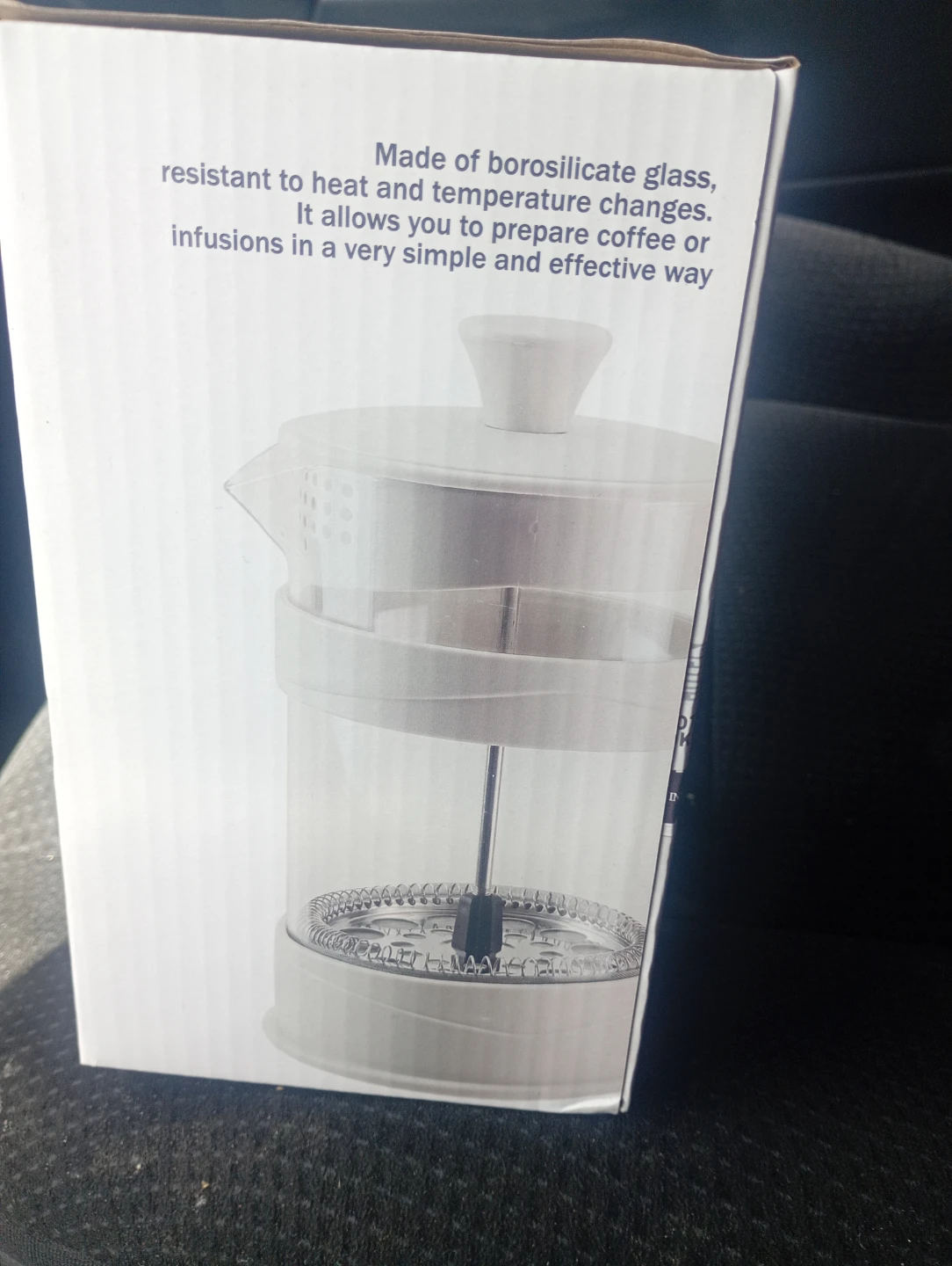 800ml Glass French Press Coffee Maker - photo 2