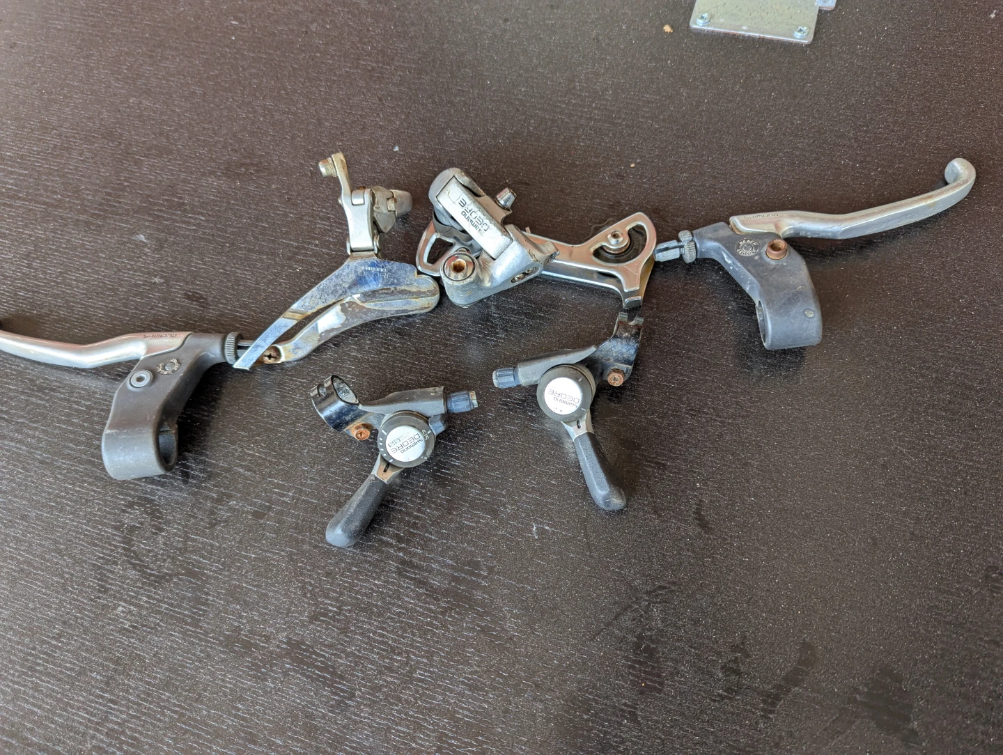 Vintage Shimano Deore group set