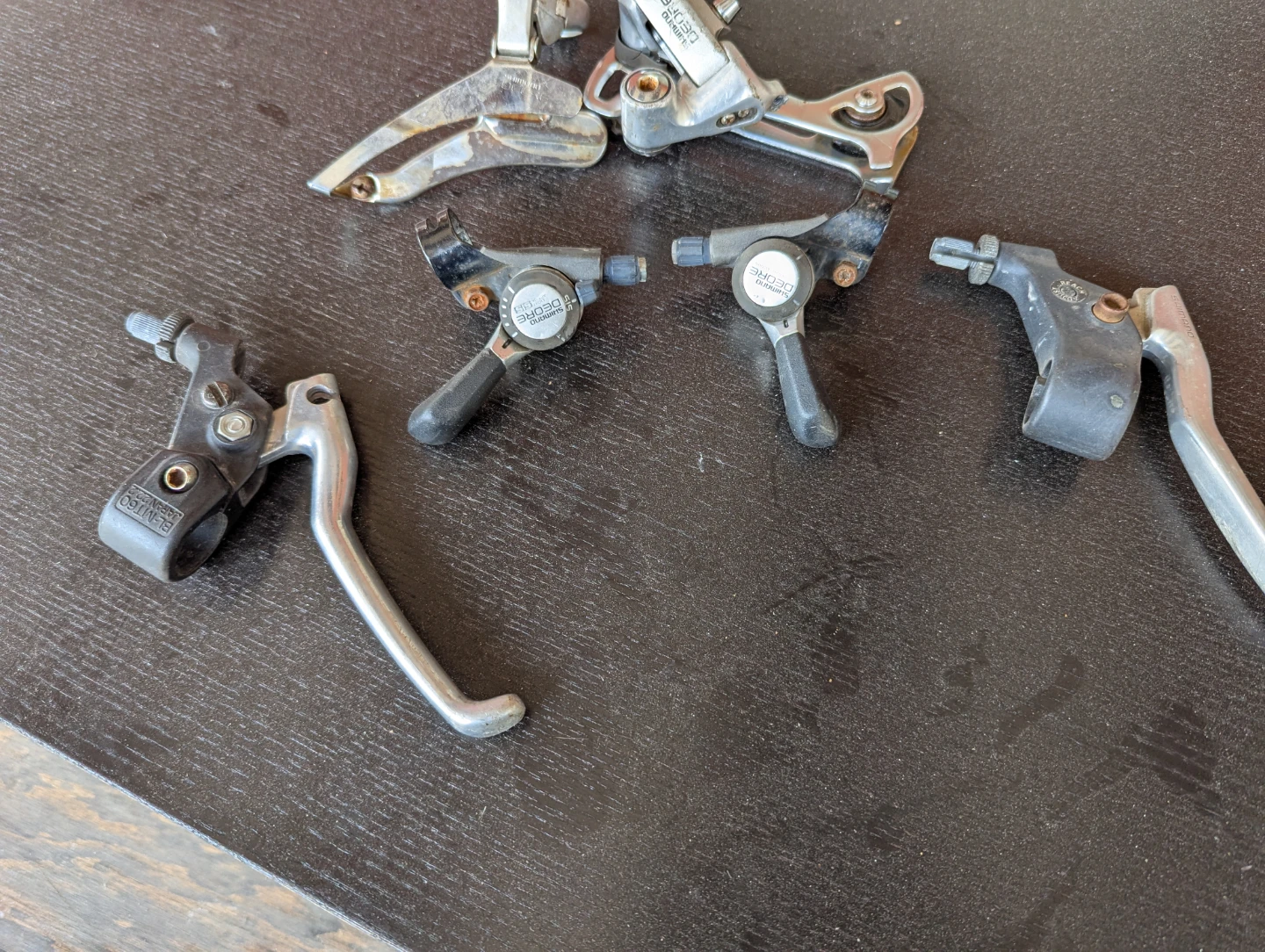 Vintage Shimano Deore group set - photo 3