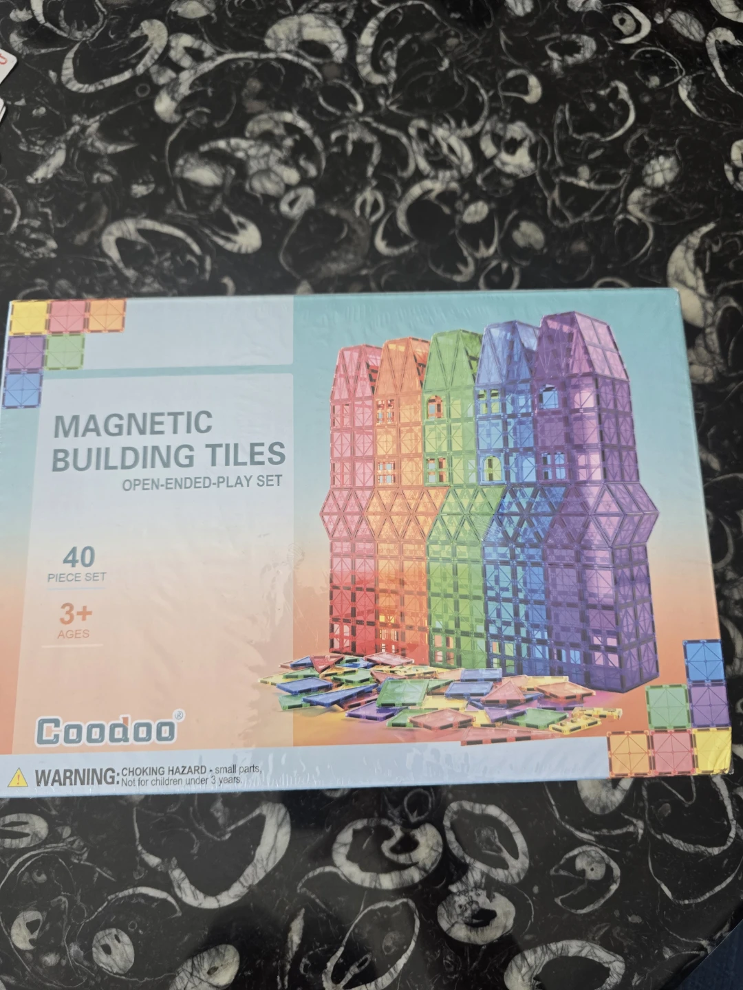 Coodoo Magnetic Building Tiles - 40 Piece Set - photo 3