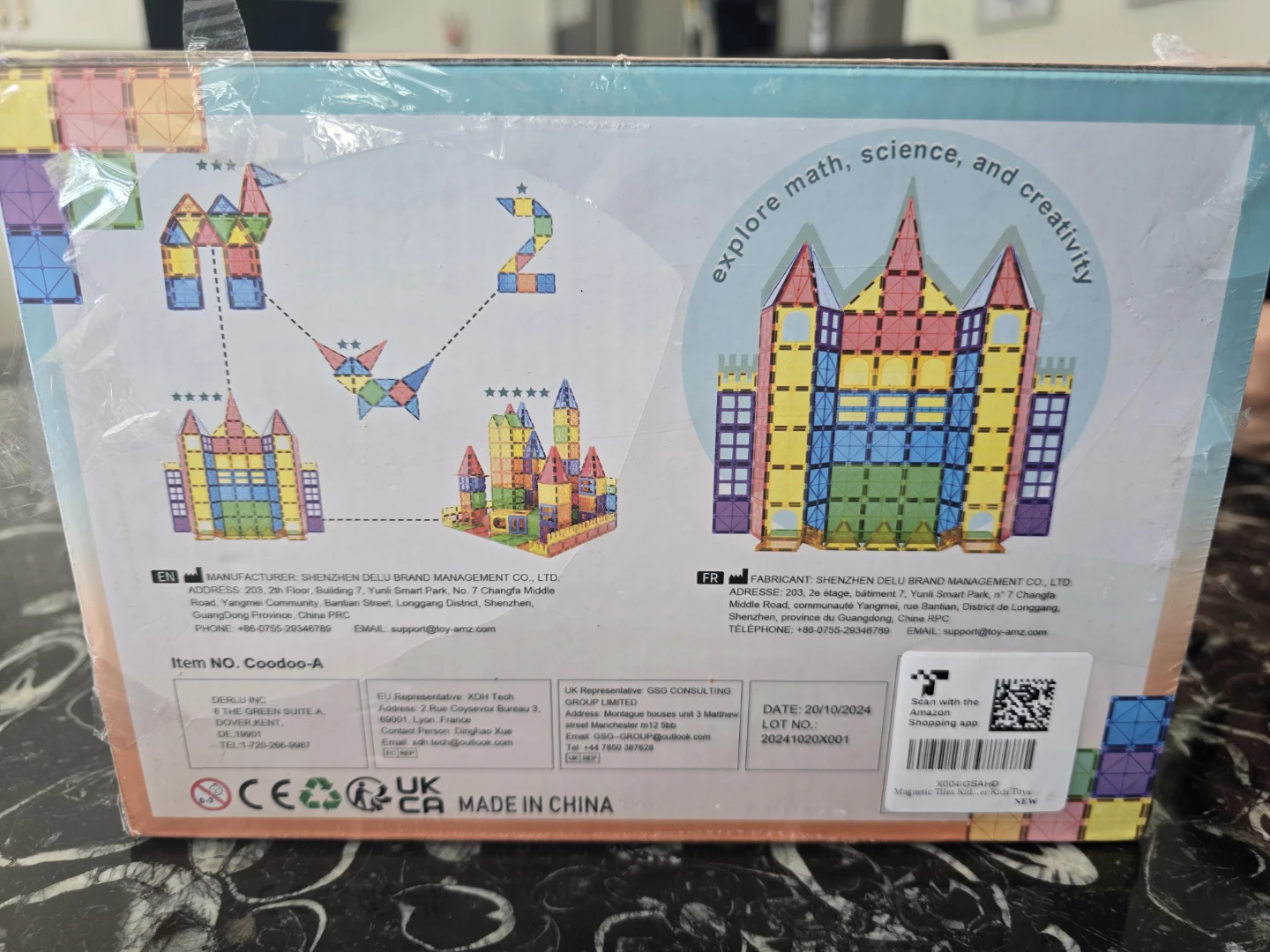 Coodoo Magnetic Building Tiles - 40 Piece Set - photo 5