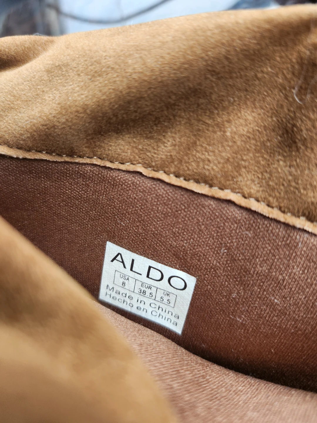 ALDO Women's Brown Suede Boots Size 8 - photo 3