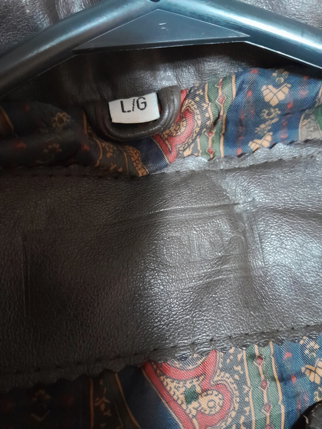 Men's Large Leather Jacket - photo 4