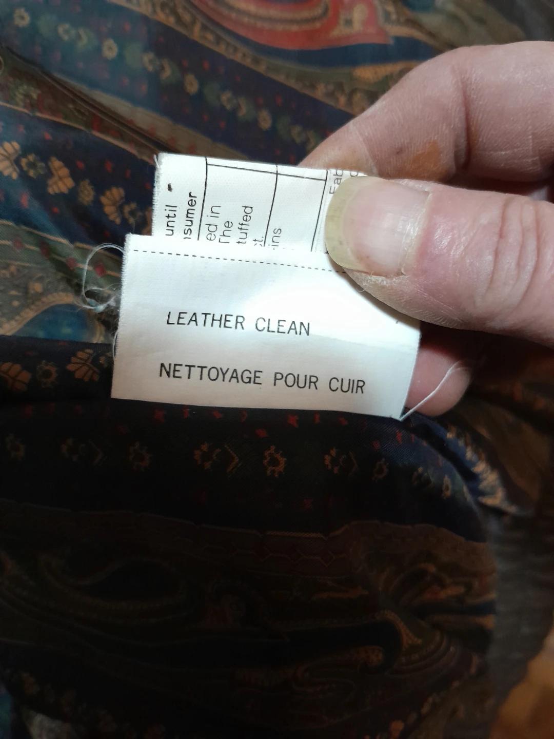 Men's Large Leather Jacket - photo 5