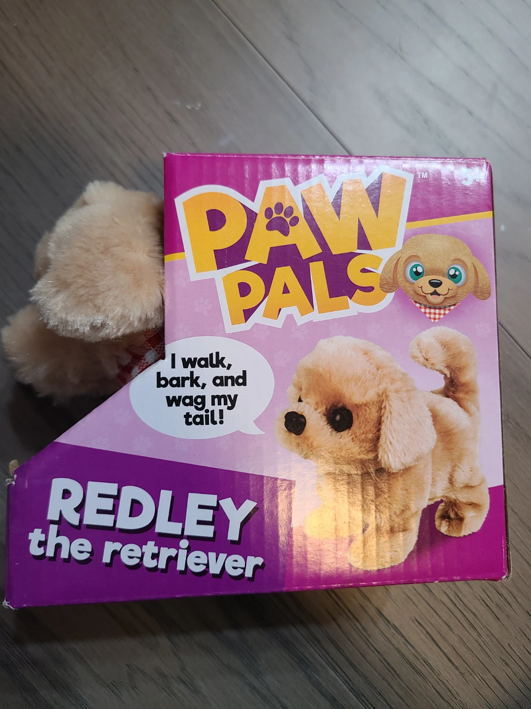 Paw Pals Redley the Retriever Walking Dog Toy