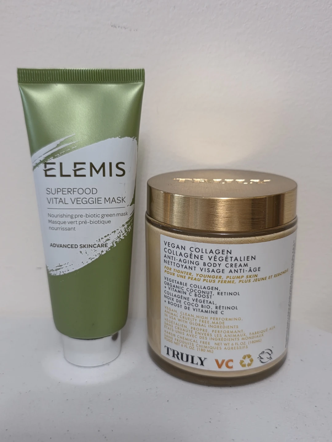 2 skincare items