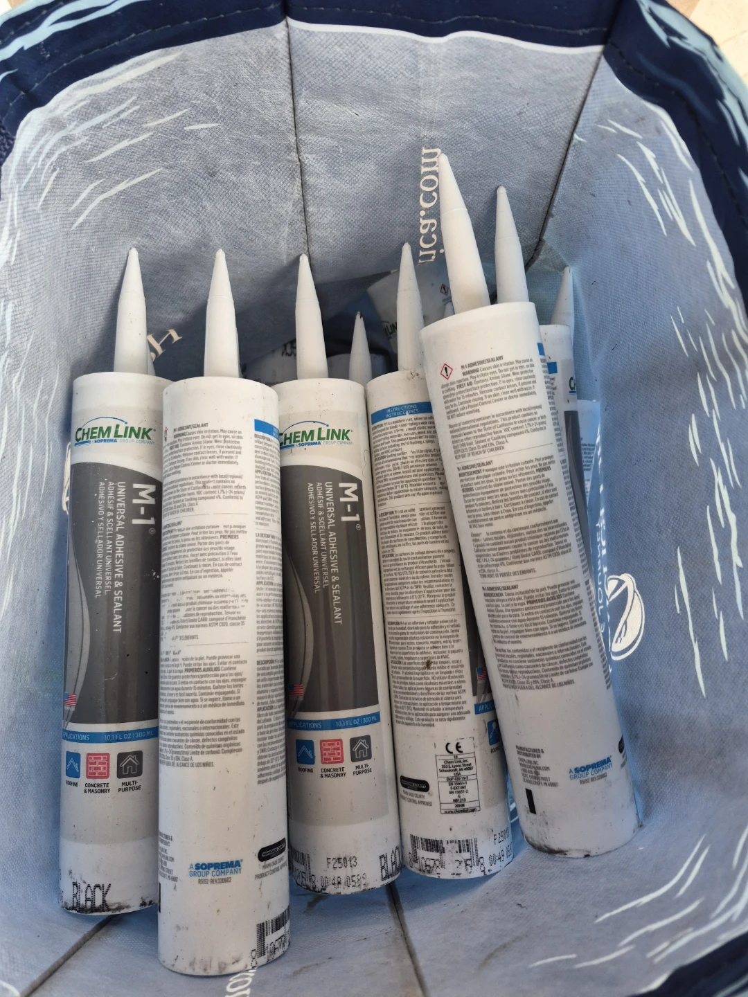 Chem Link M-1 Universal Adhesive & Sealant - Black (20 tubes) - photo 5