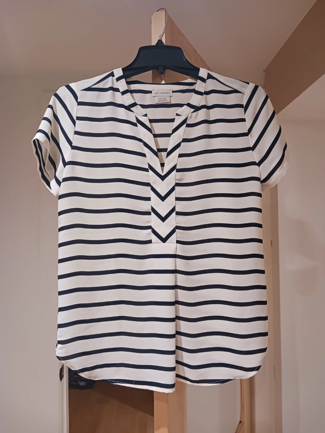 Van Heusen Striped Blouse - XS