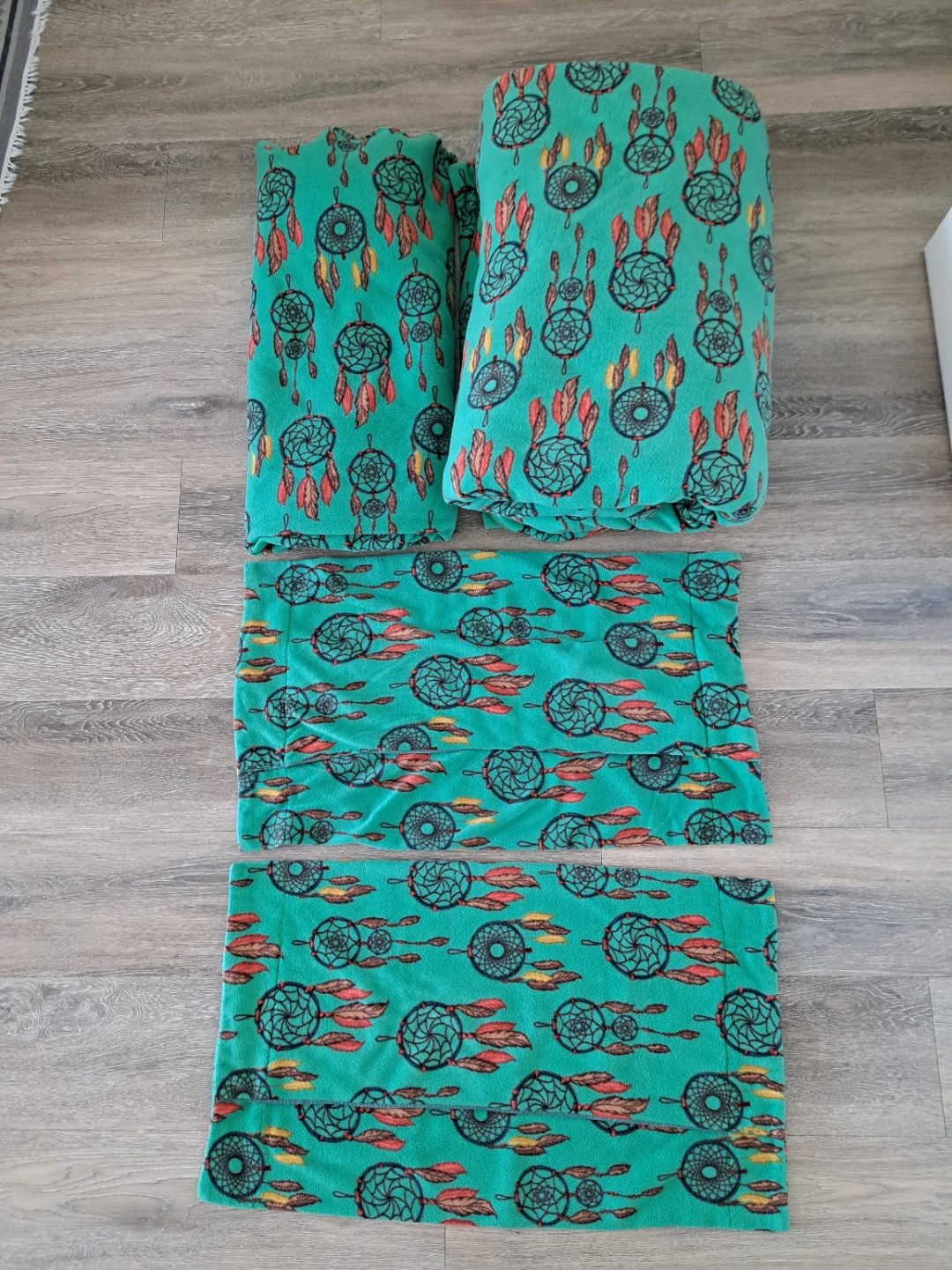 Conjunto de forro polar para cama de atrapa sueños. - photo 4