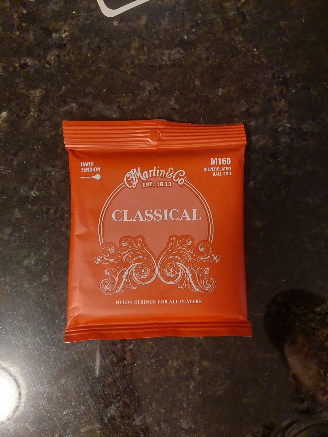 Never used classical guitar strings