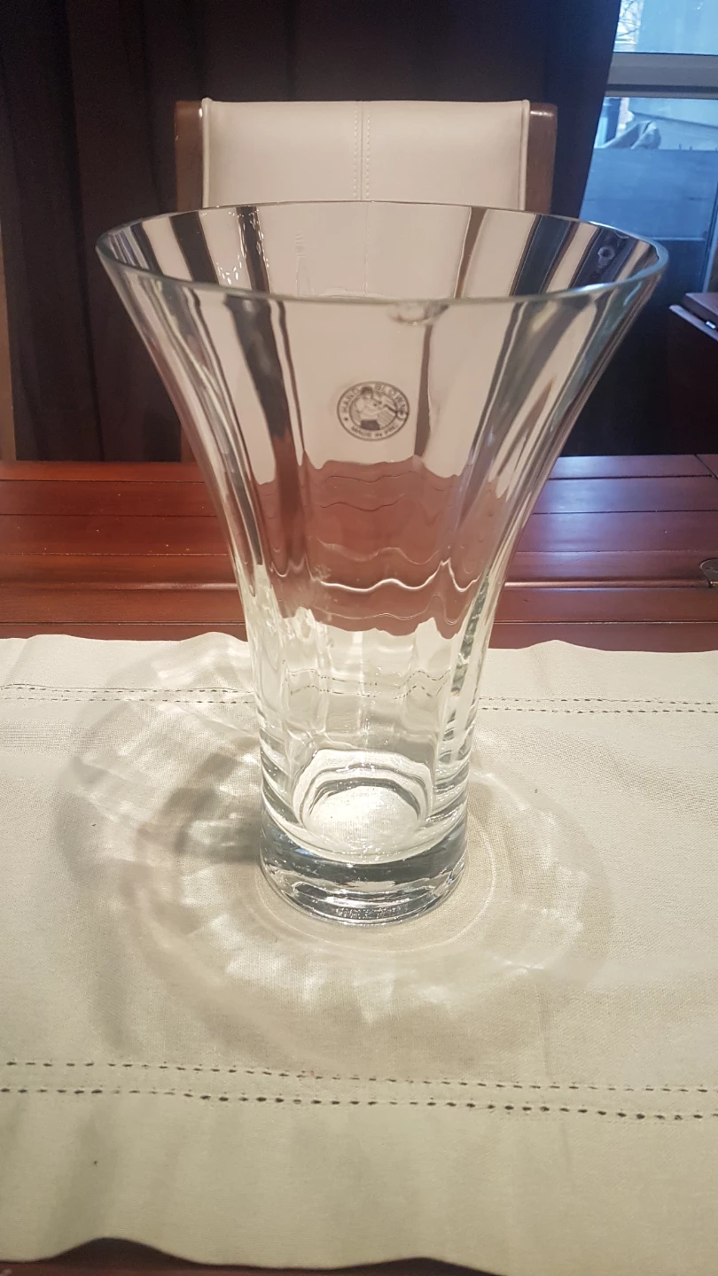 Clear Glass Vase