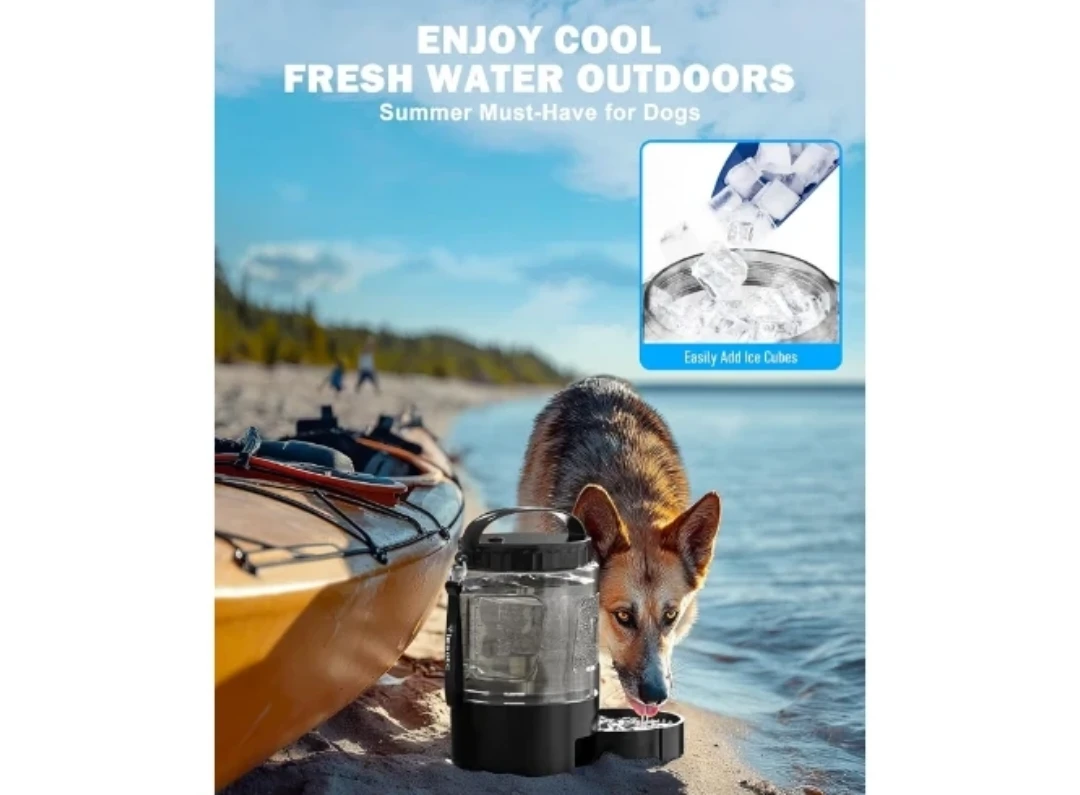 water dispenser black for dogs - photo 4