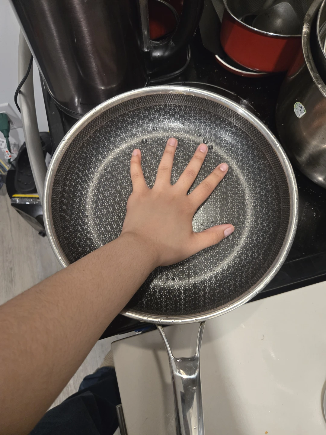 Fissler Stainless Steel Honeycomb Wok Pan - photo 5