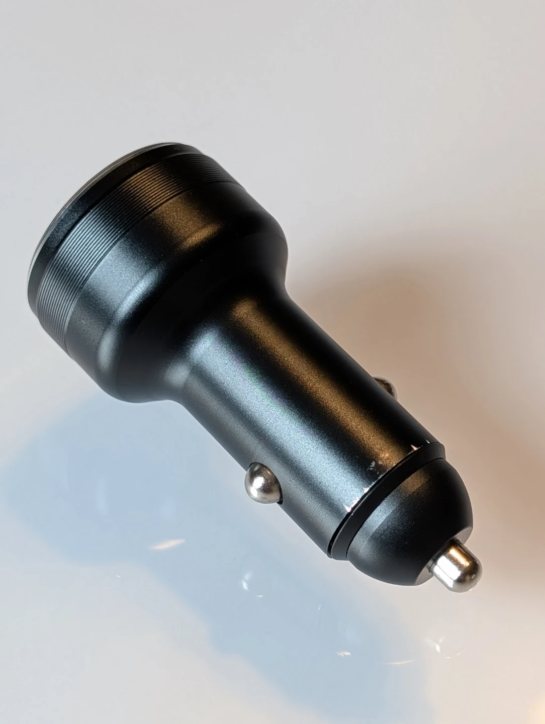 Black Dual USB Car Charger - photo 2