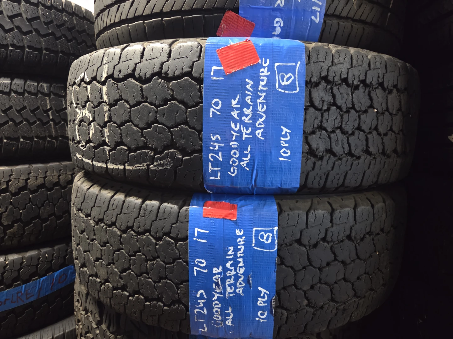 Goodyear All Terrain Adventure LT245/70R17 Tires