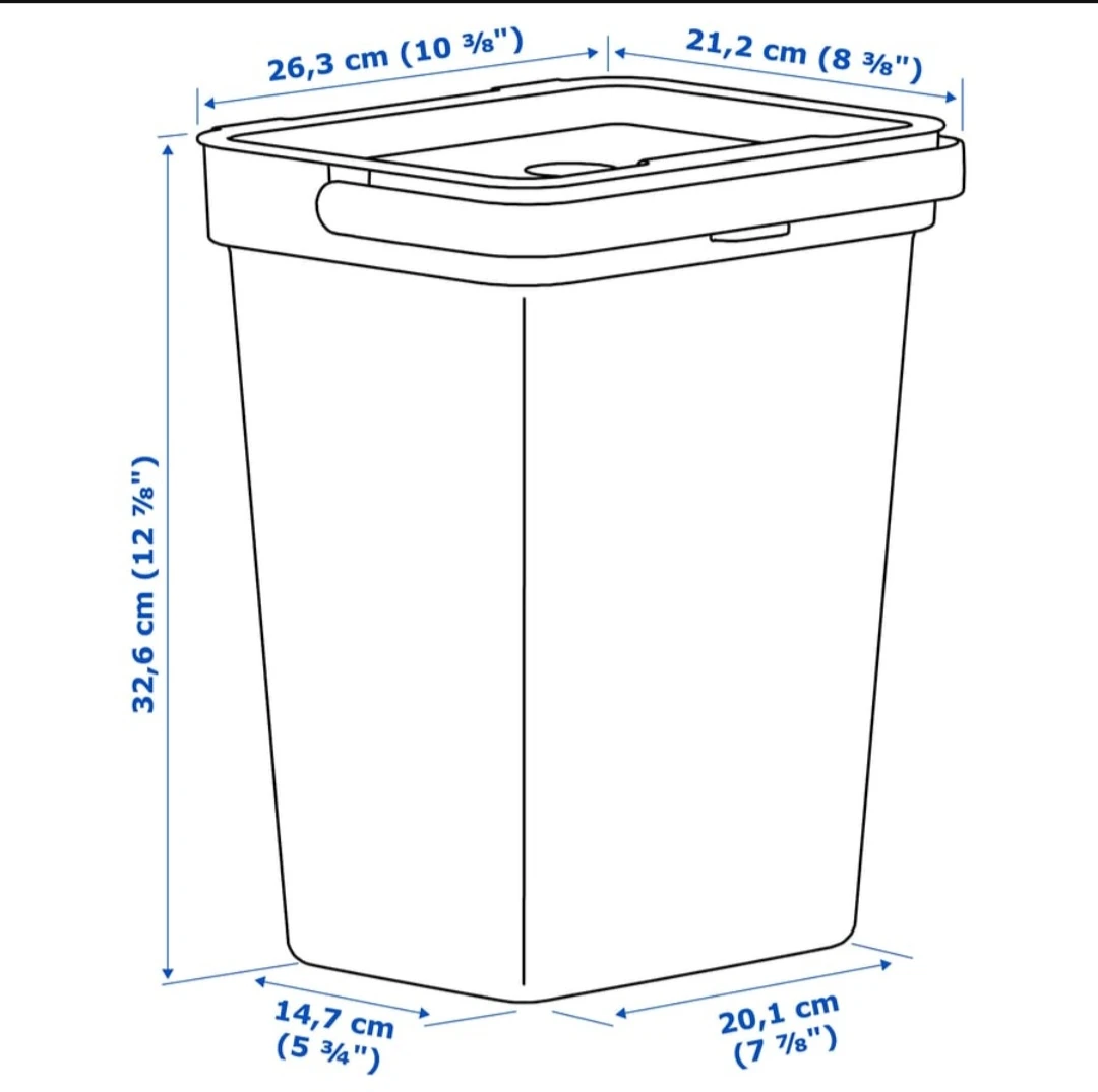 Brand New trash can (count 2) - photo 5