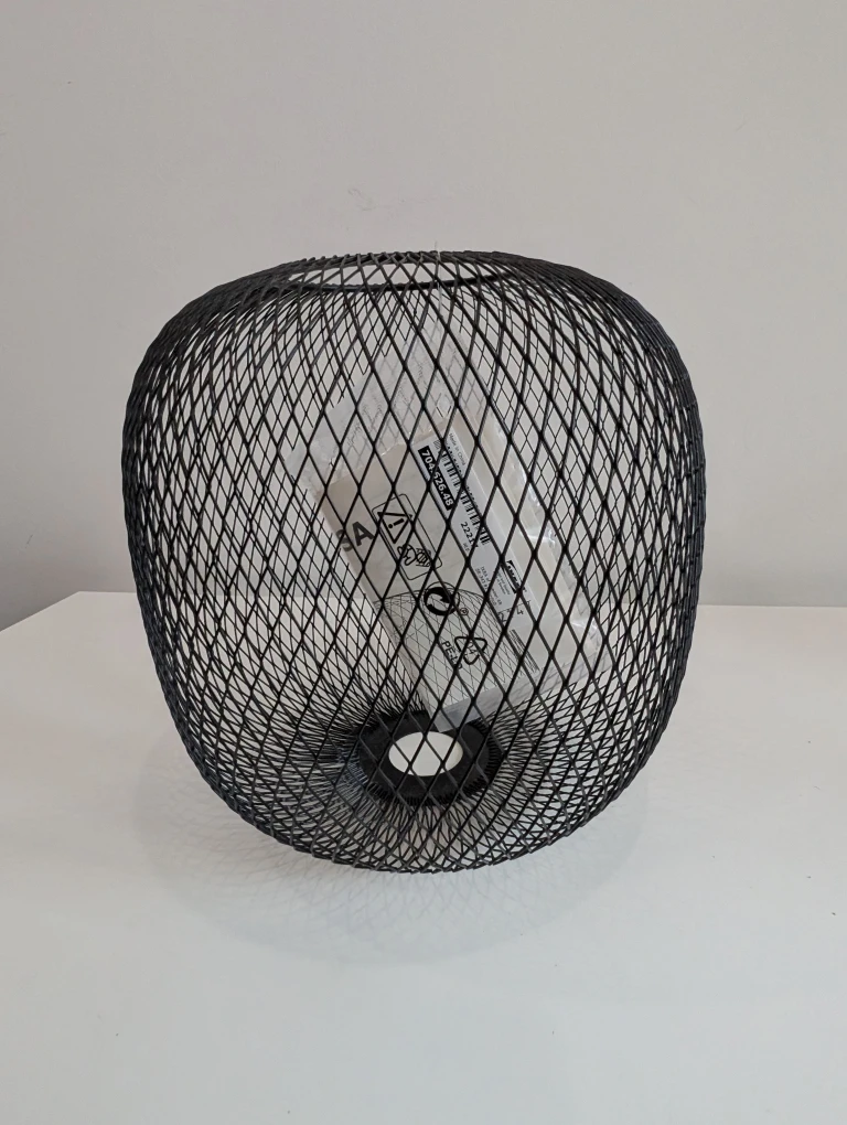 IKEA LUFTMASSA Pendant Lamp Shade Black