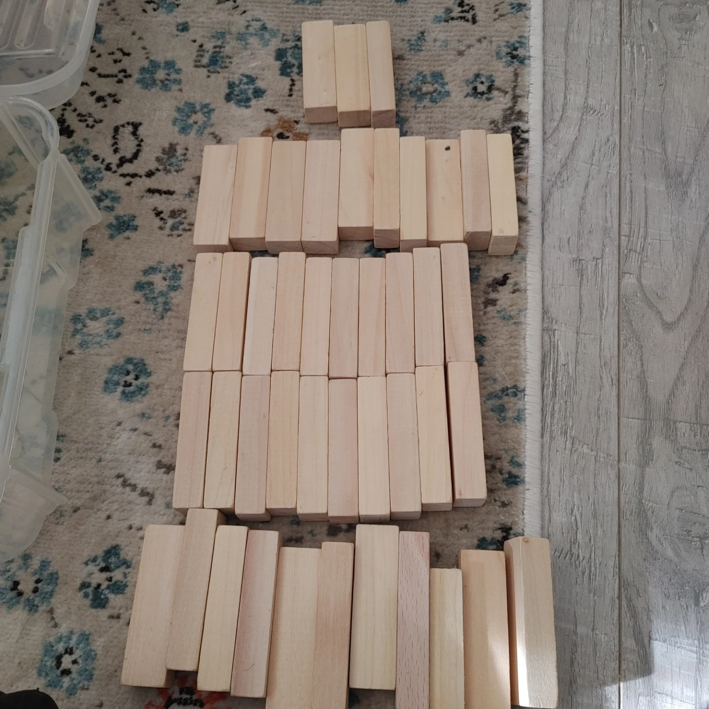 Jenga Wooden Blocks Game - photo 2