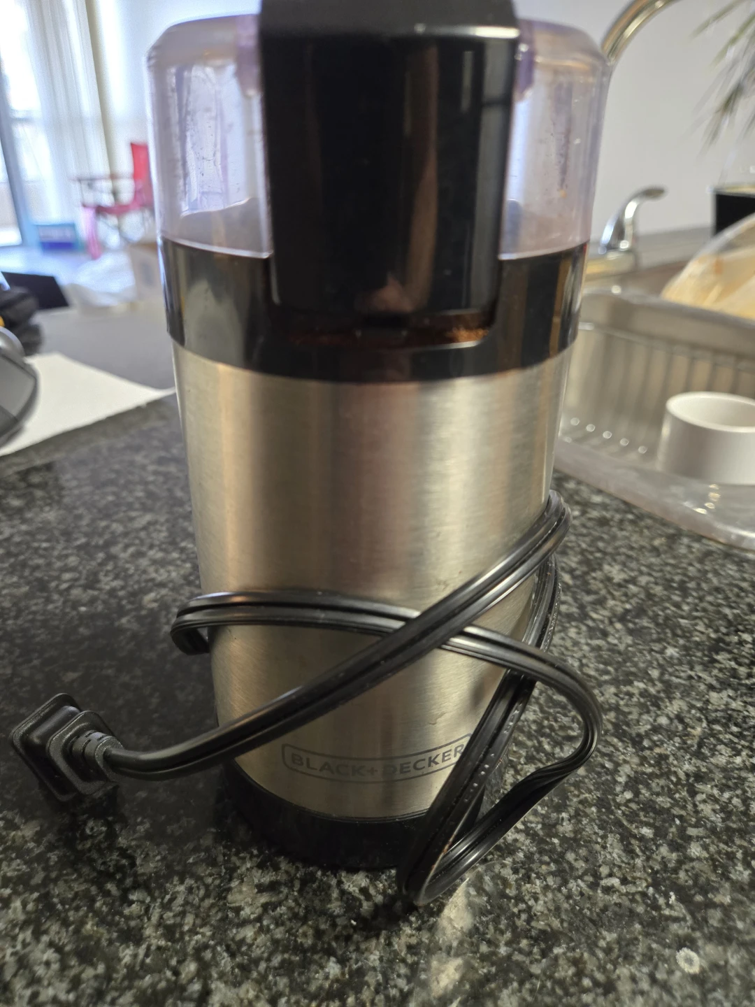 BLACK+DECKER Stainless Steel Coffee Grinder - photo 2