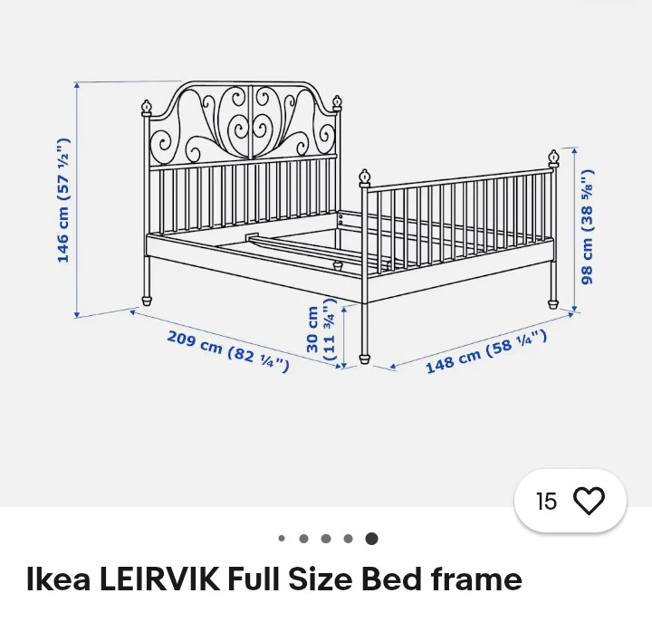 Leirvik Bed Frame - photo 2