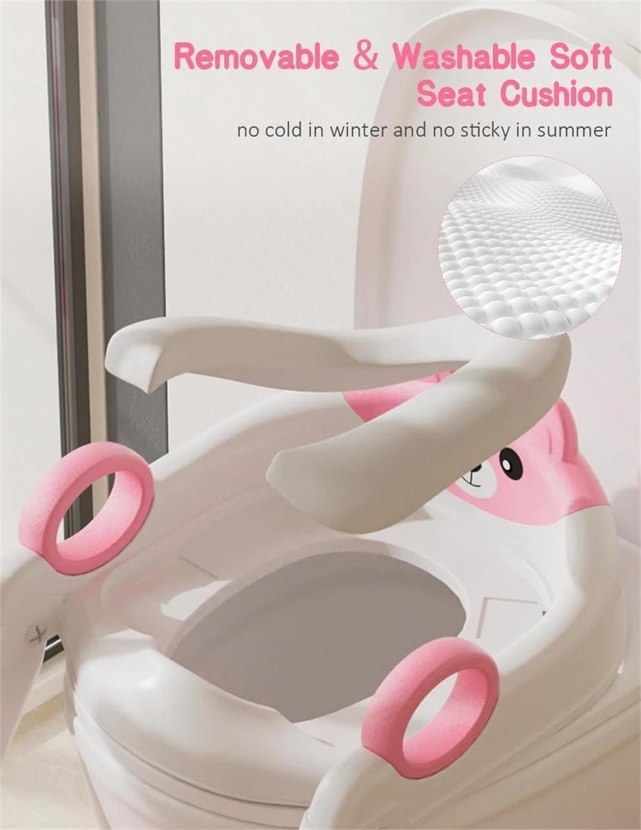BN - Pink Children's Toilet Training Potty Seat - photo 5