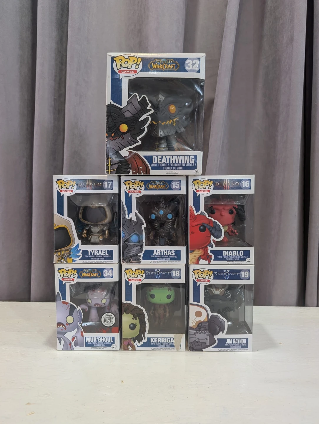 Funko Pop! Bundle - WoW Warcraft, Diablo, StarCraft