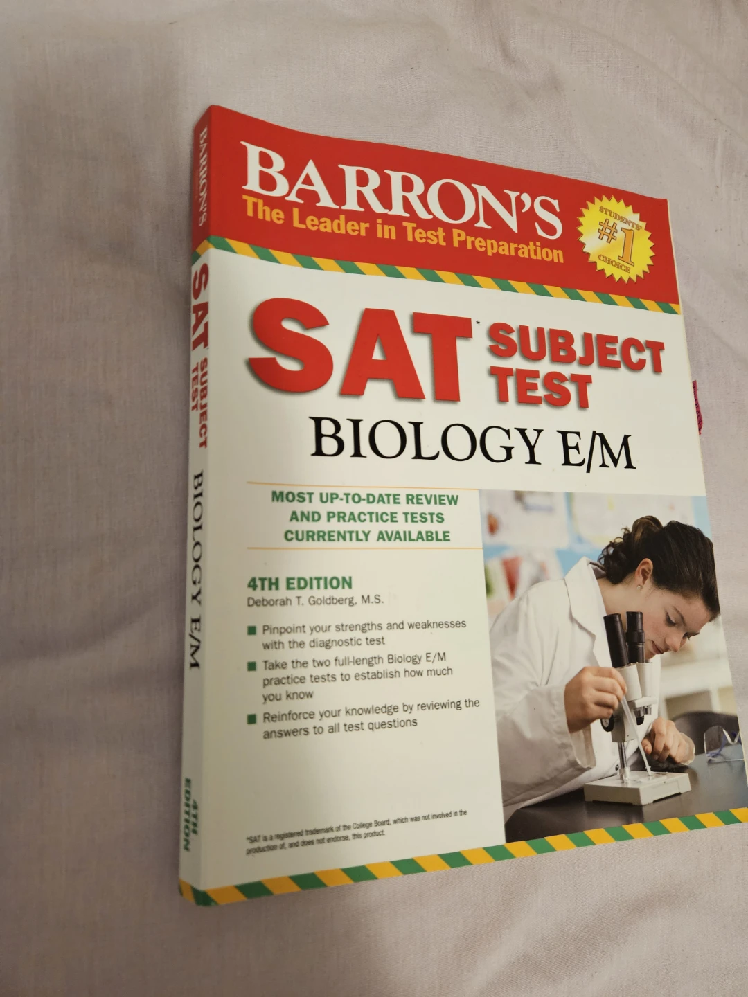 Barron's SAT Subject Test Biology E/M 4th Edition - photo 2