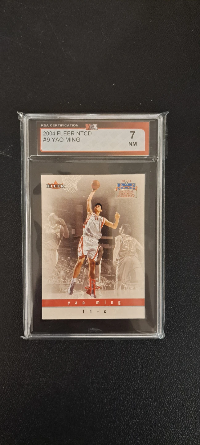 🌱2004 Fleer NTCD #9 Yao Ming Trading Card