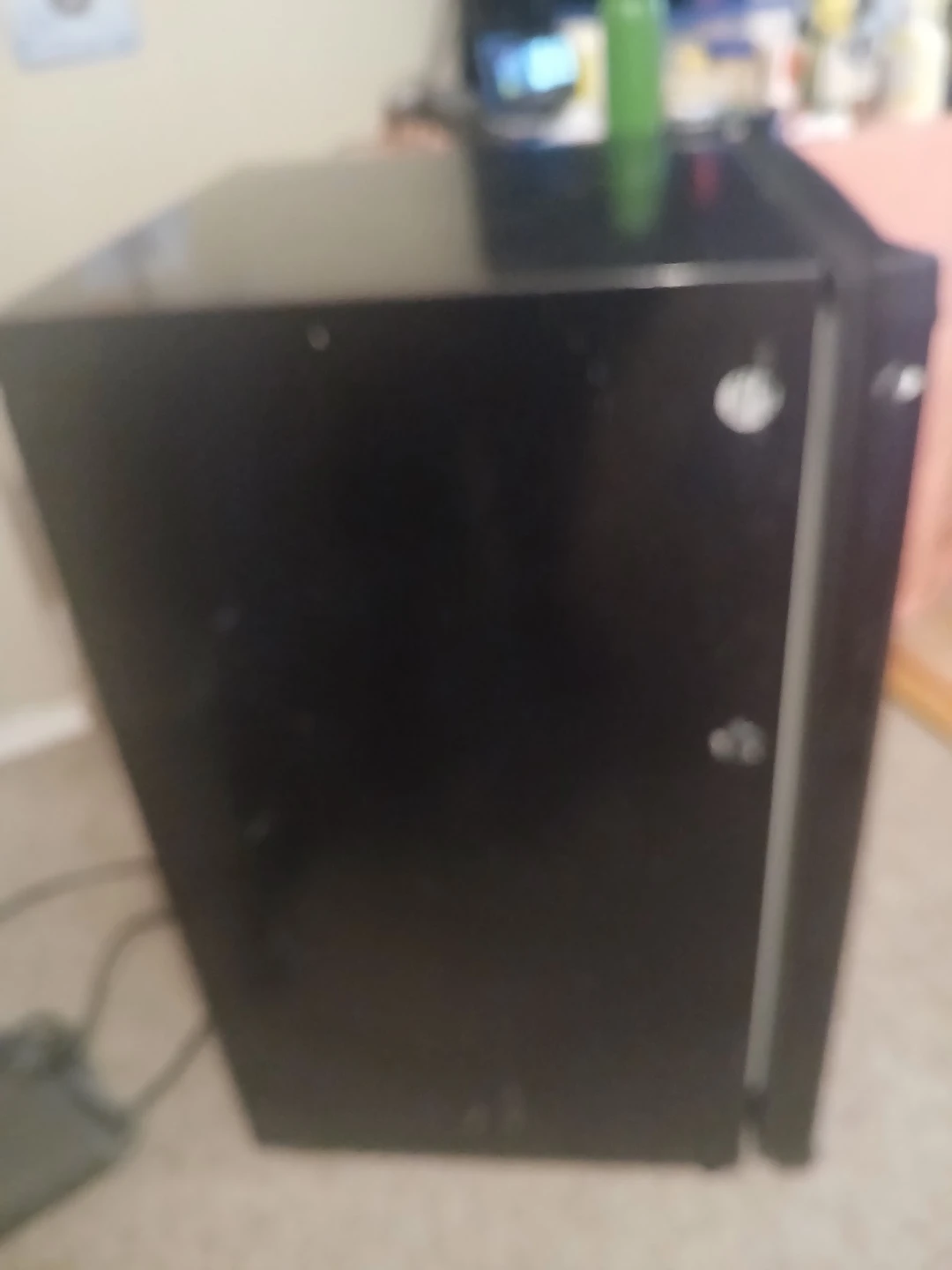GE Black Mini Fridge