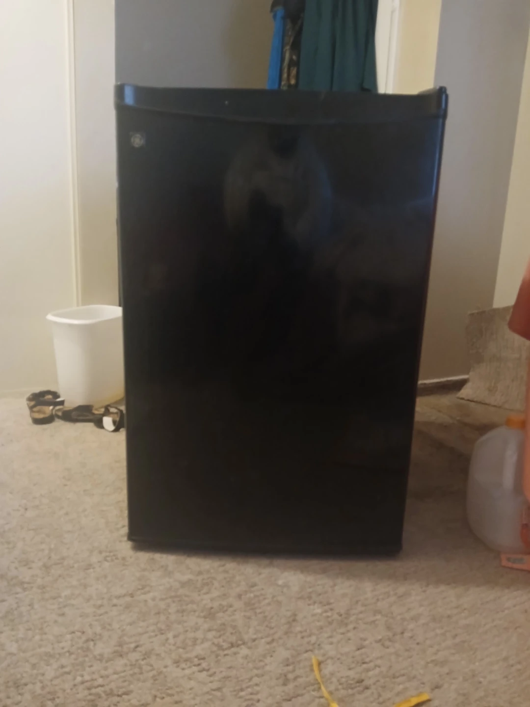 GE Black Mini Fridge - photo 3