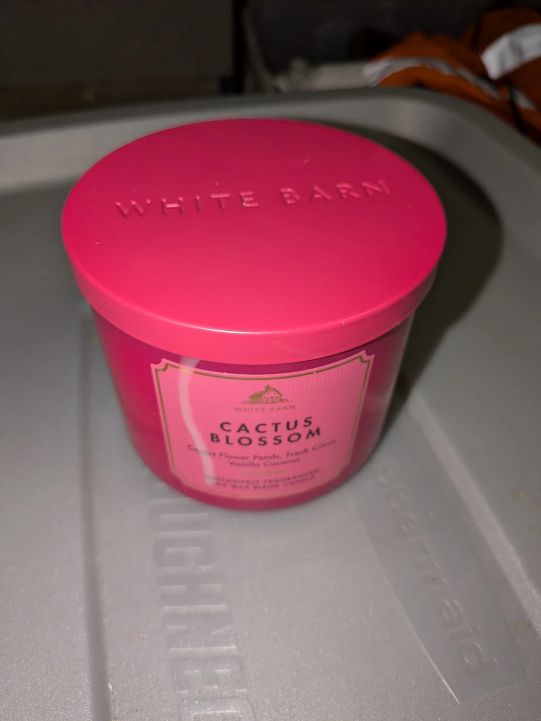 Bath & Body Works White Barn Cactus Blossom 3-Wick Candle 🌱
