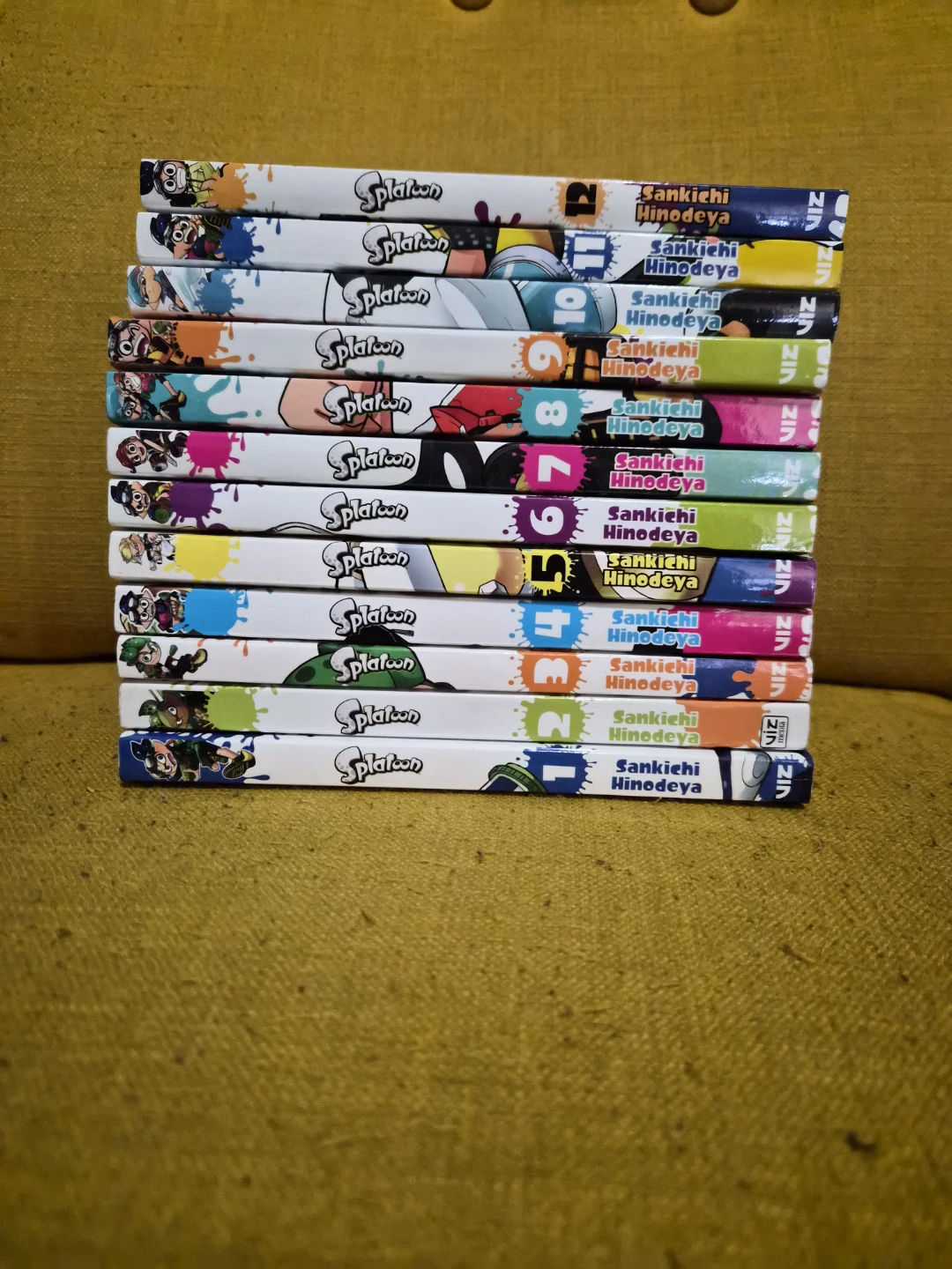 Splatoon Manga Complete Set (Volumes 1-12) - photo 2