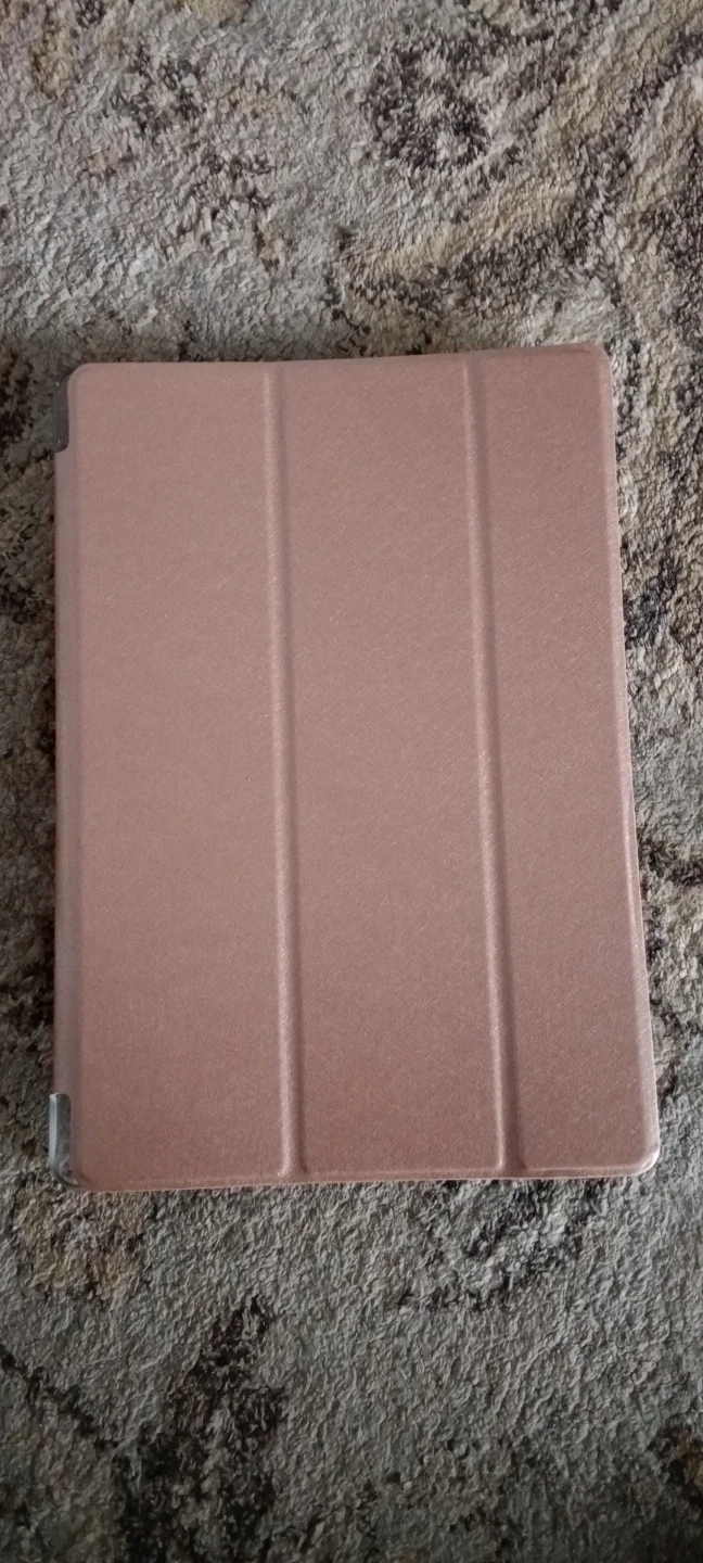 Rose Gold Tablet Case with Clear Back Cover