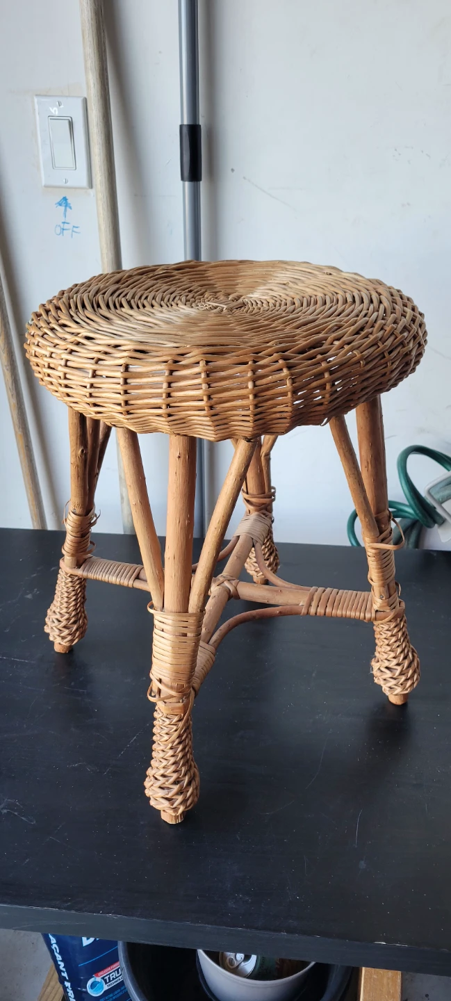 Wicker Stool