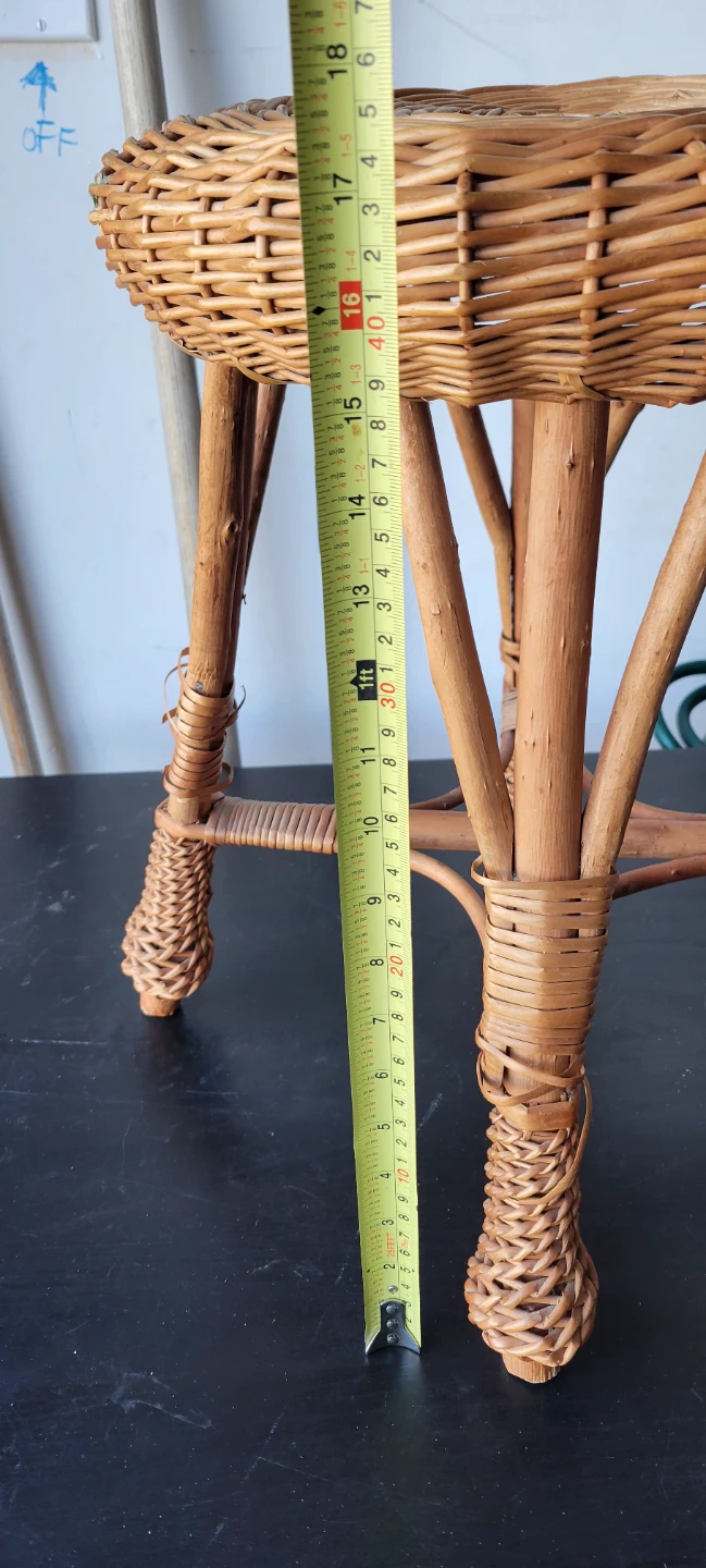 Wicker Stool - photo 2