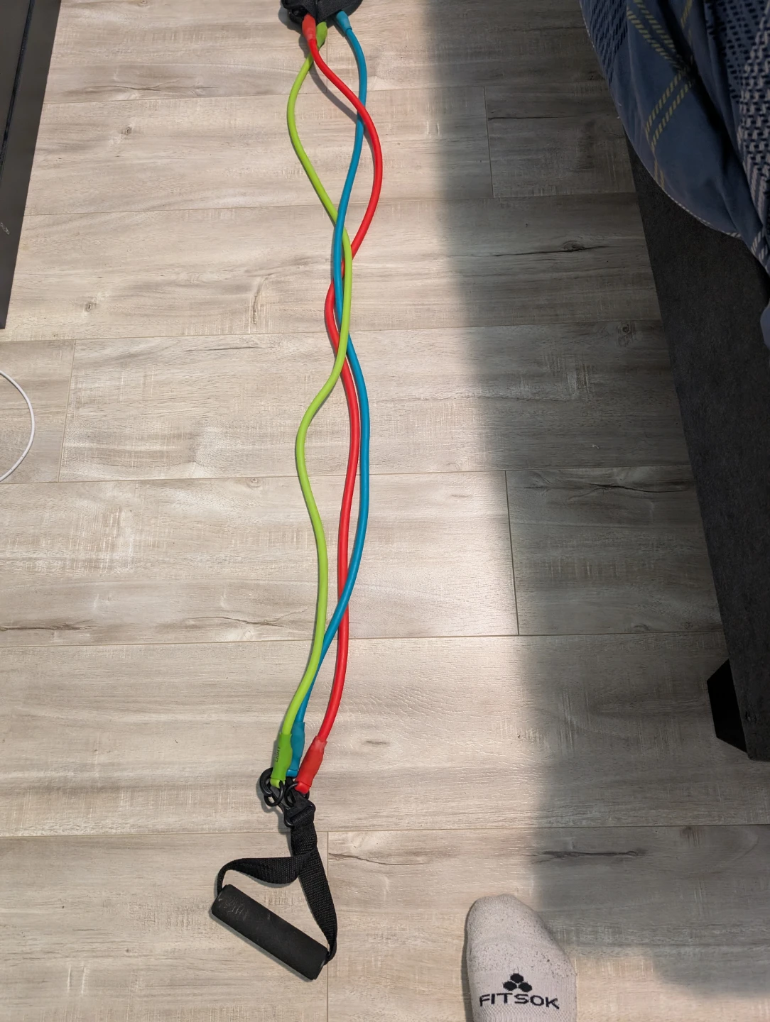 Resistance Band Set with Handles - photo 3