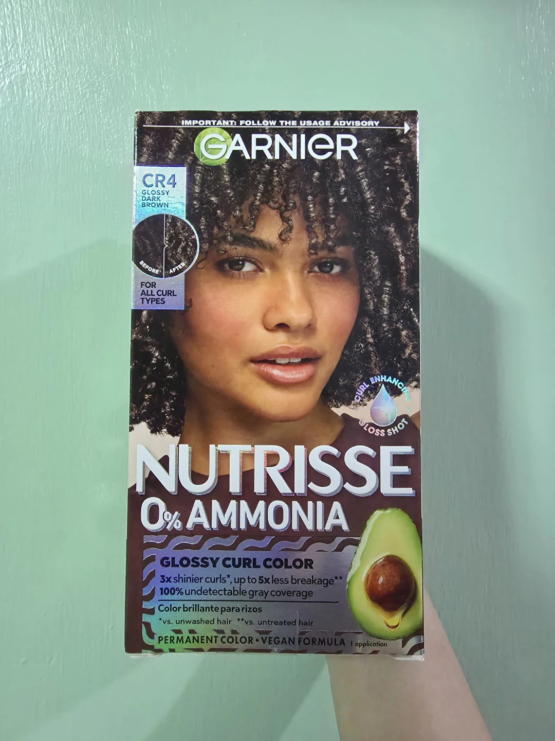 Garnier Nutrisse CR4 Glossy Dark Brown