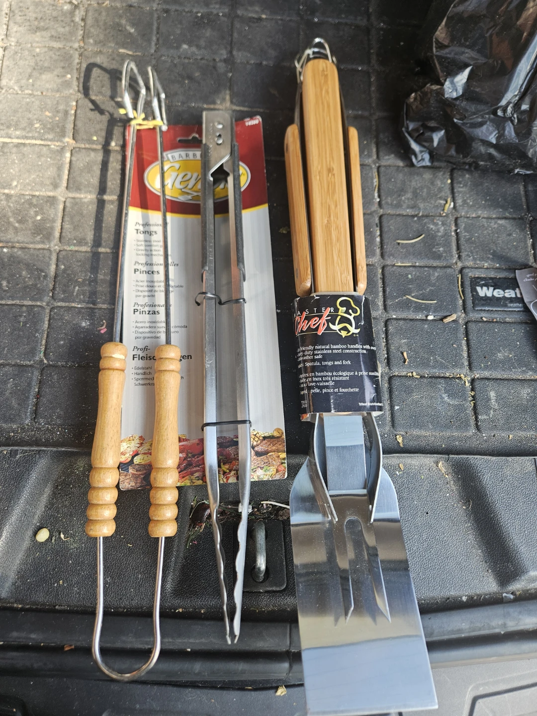 Chef Master Bamboo BBQ Tool Set - photo 2