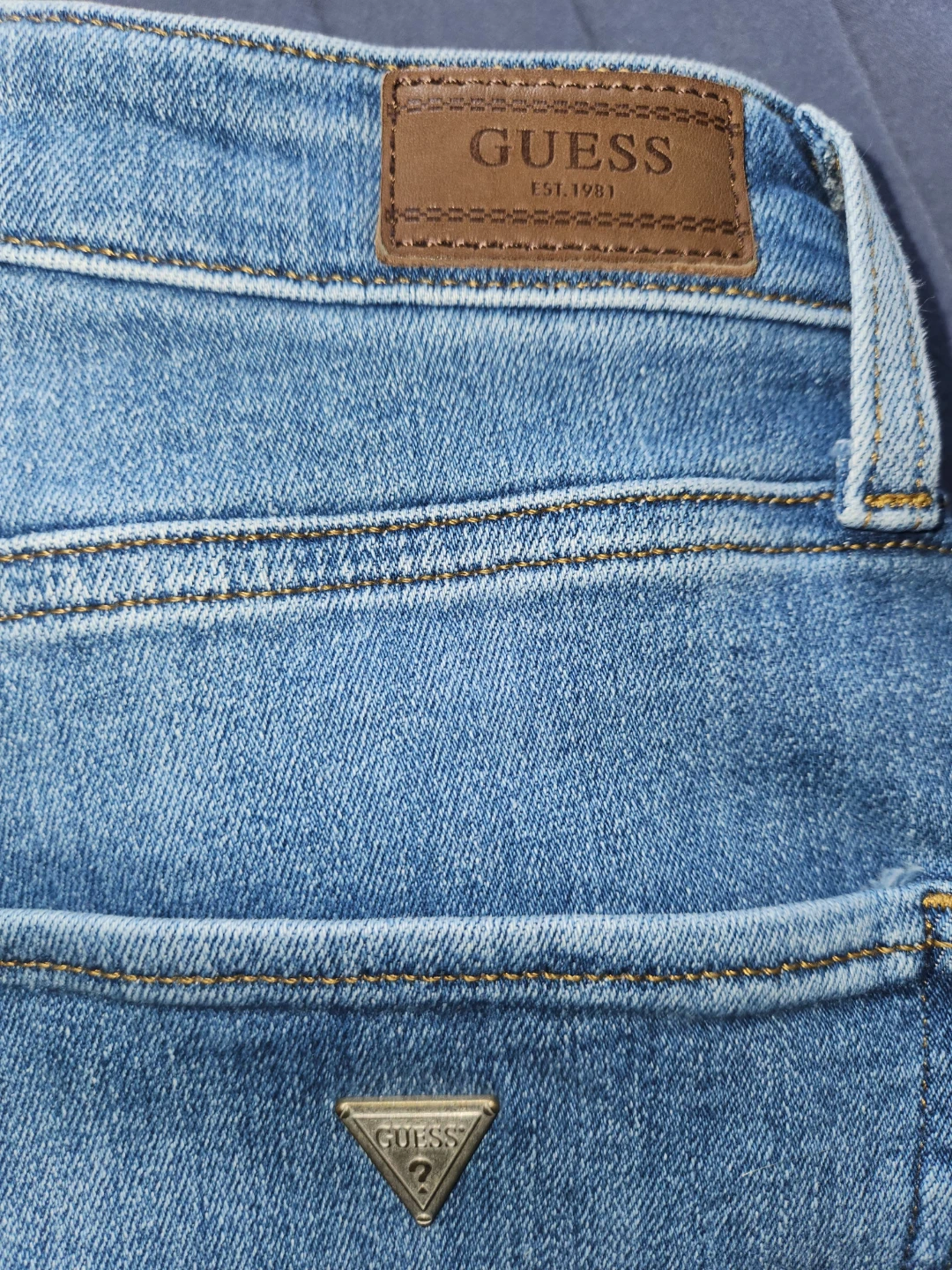 GUESS Los Angeles Blue Denim Jeans - photo 3