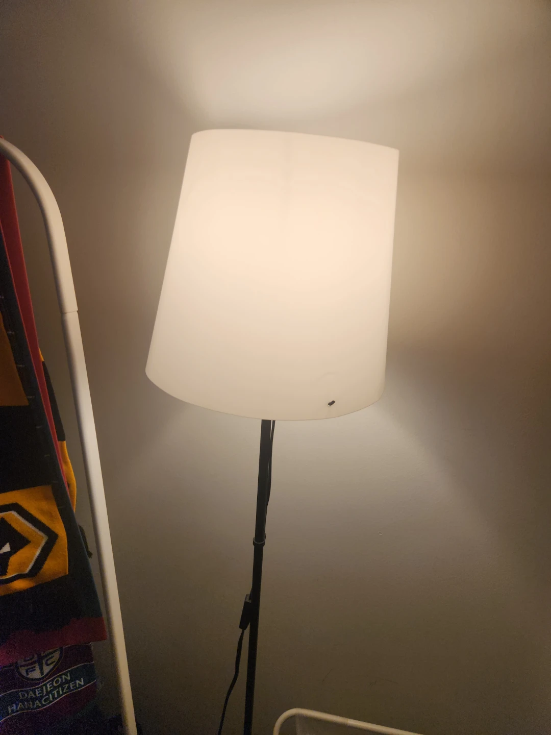 IKEA Barlast Floor Lamp - Black/White