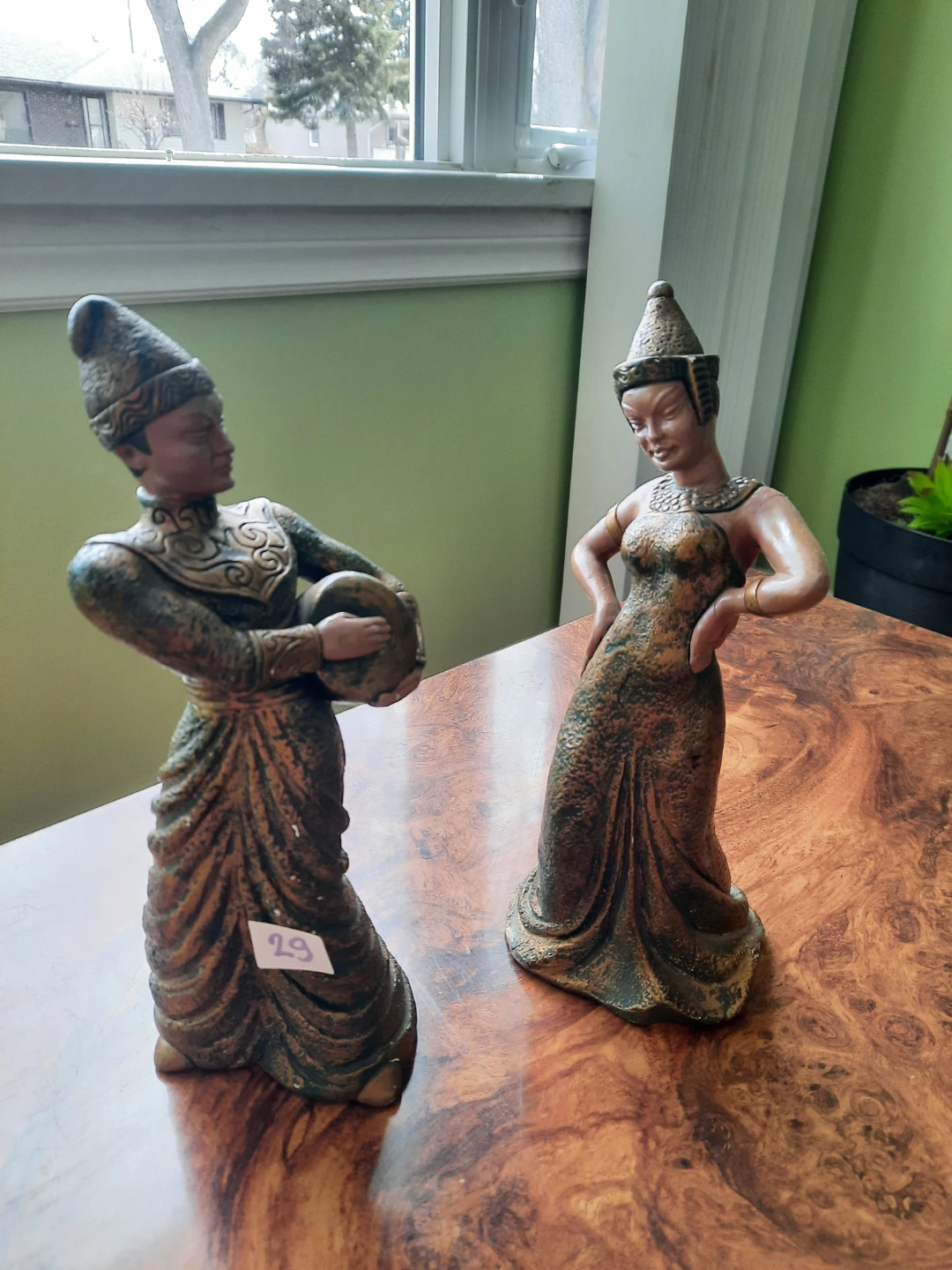 Vintage Decorative Figurines - Pair of Dancers