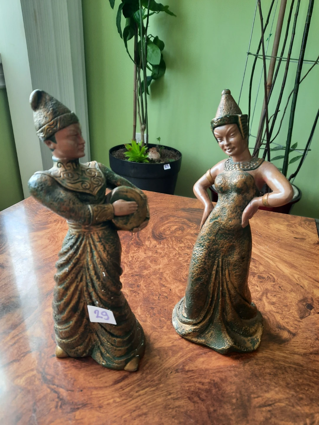 Vintage Decorative Figurines - Pair of Dancers - photo 2