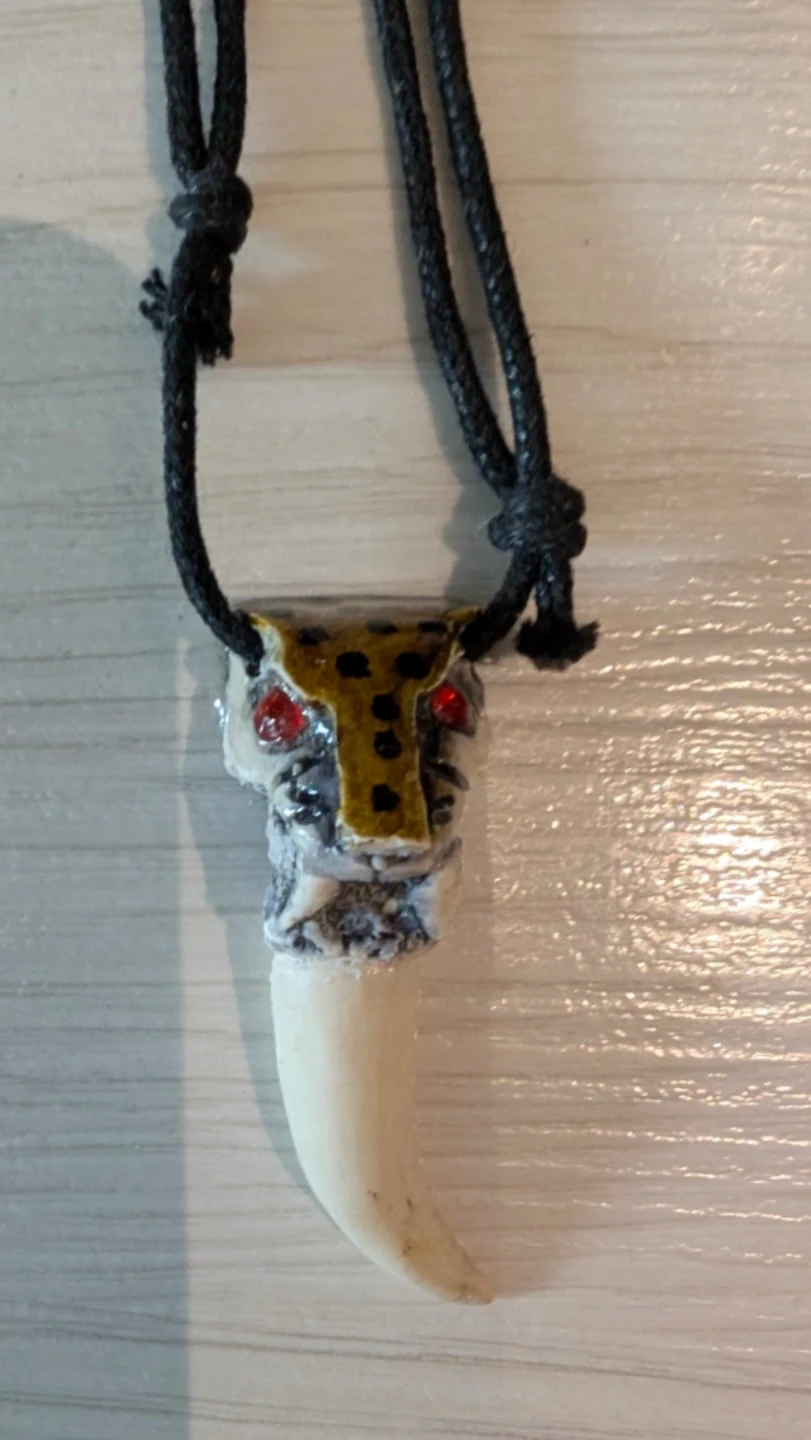 Tiger Tooth Pendant Necklace - photo 2