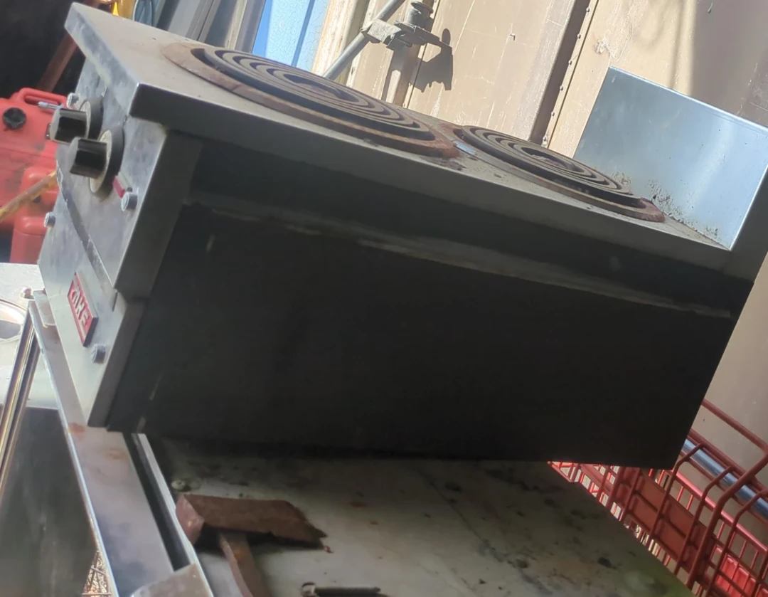 Globe 2-Burner Electric Countertop Range