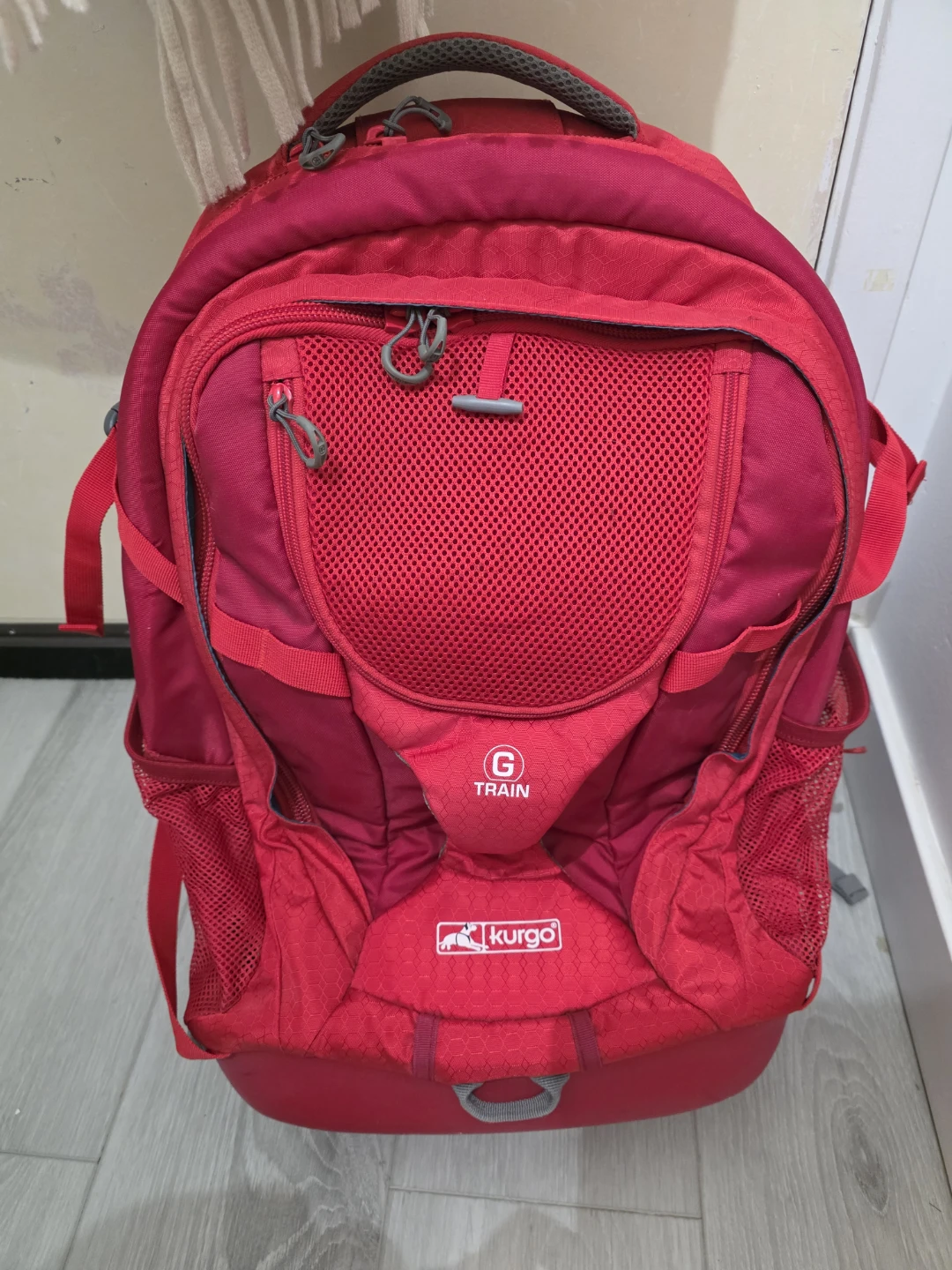 Kurgo Red Pet Backpack