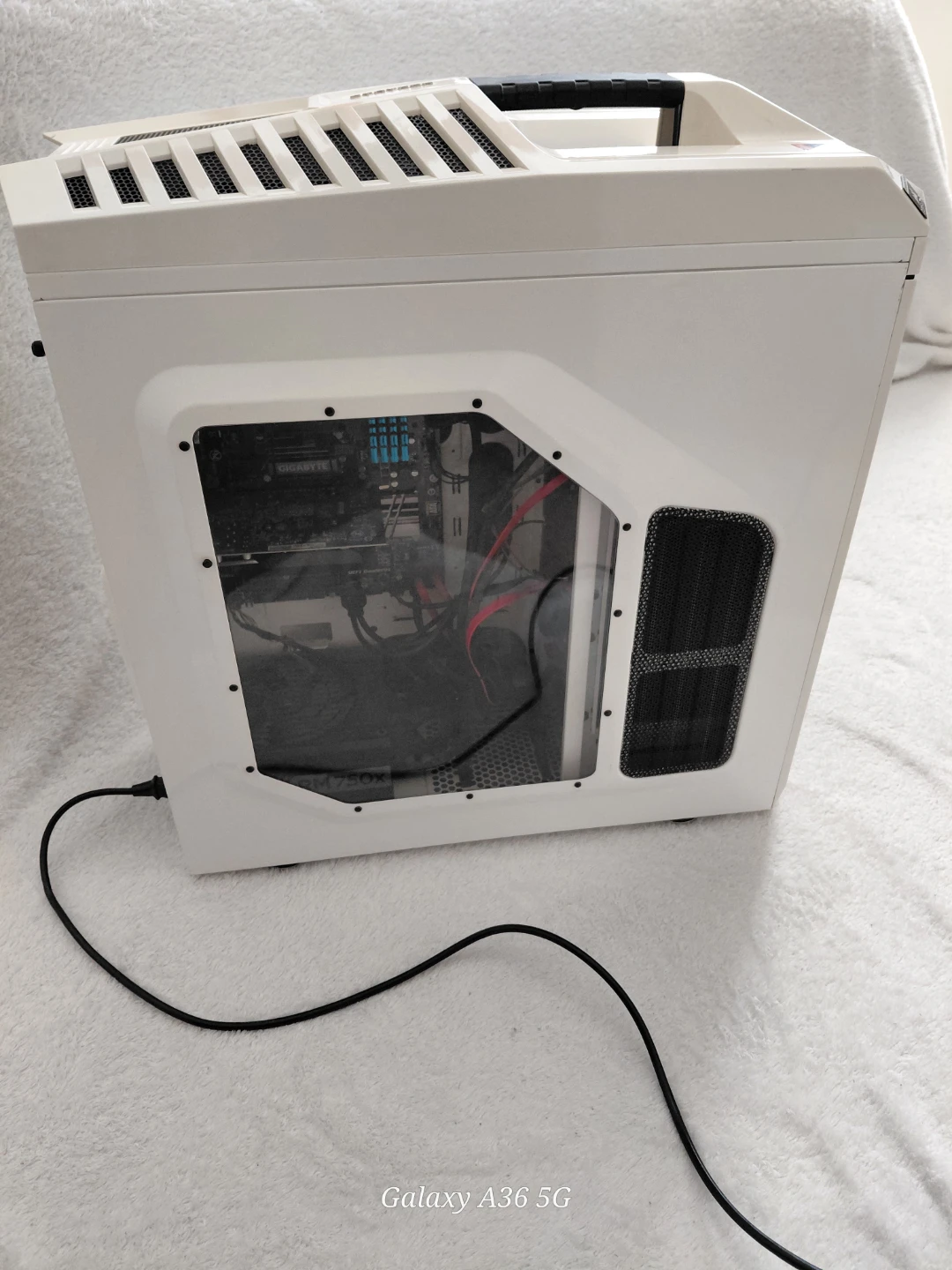 Full Tower Gaming PC Case - White - photo 2
