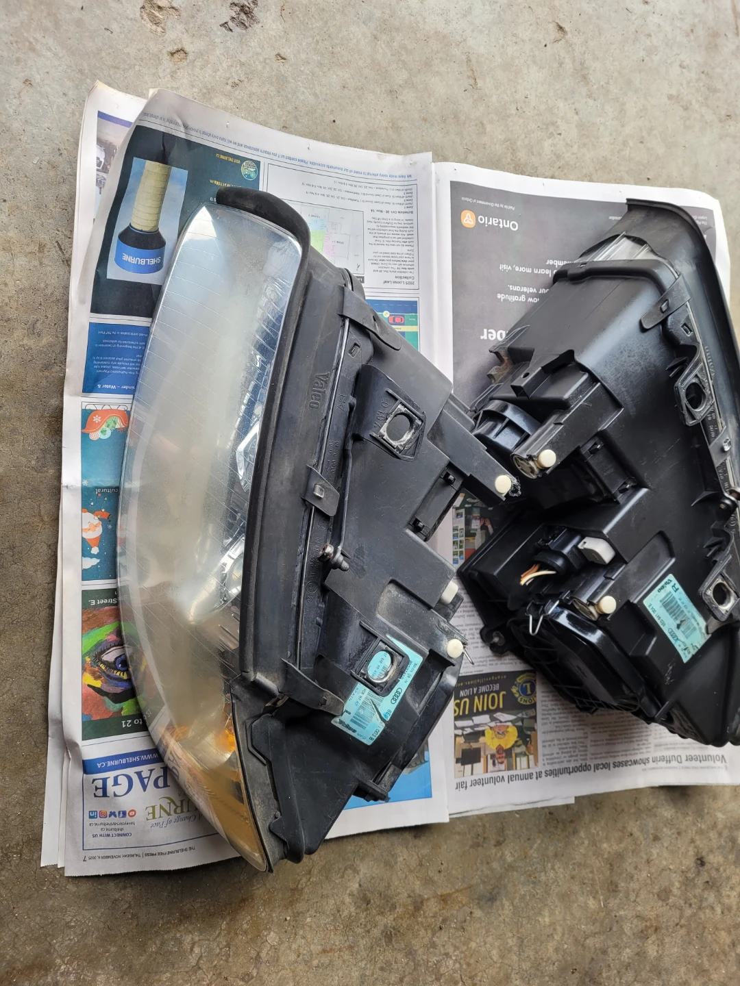 Valeo Headlight Assembly