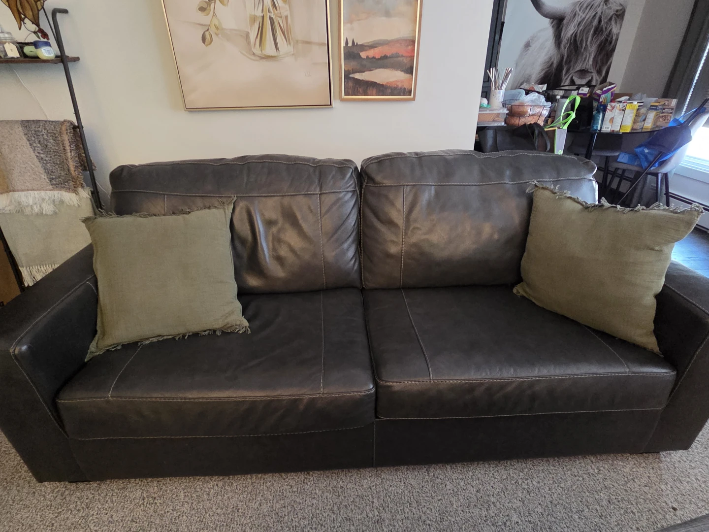 Leather Sofa – 4 Years Old