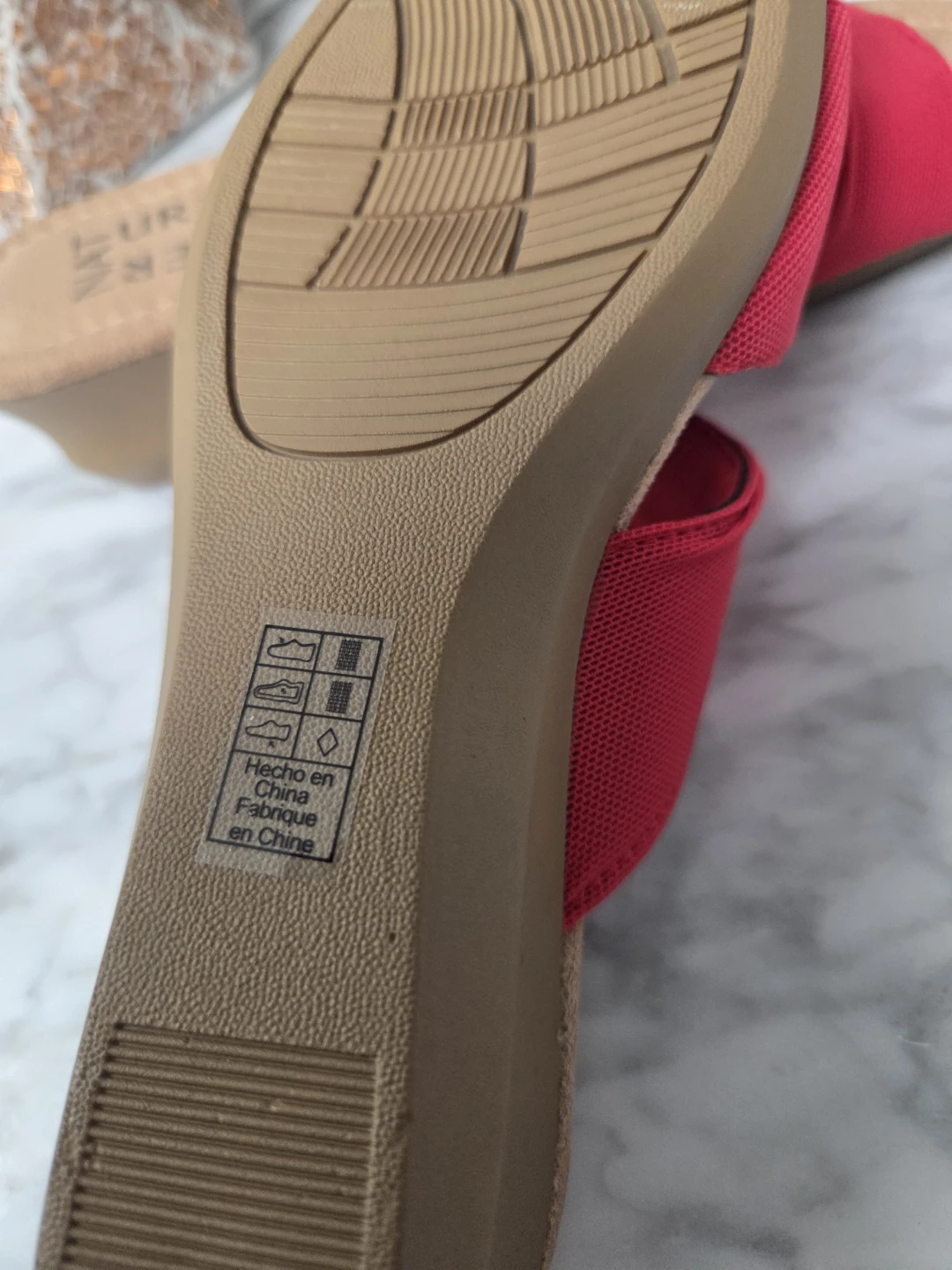 Naturalizer Red Wedge Sandals - photo 3