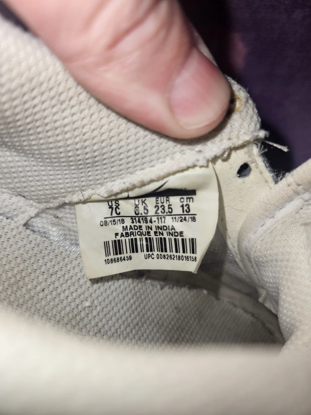 Nike Air Force 1 Toddler Shoes 7C - photo 5
